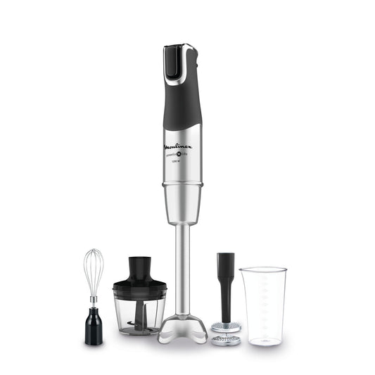 Multifunction Hand Blender with Accessories Moulinex Powelix Life Silver 1200 W