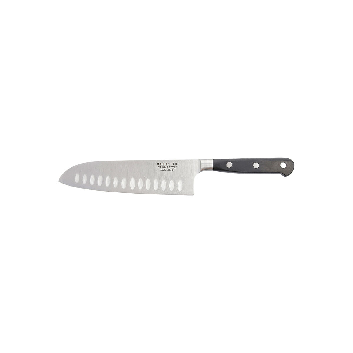 Santoku Knife Sabatier Origin Steel Metal (Pack 6x)