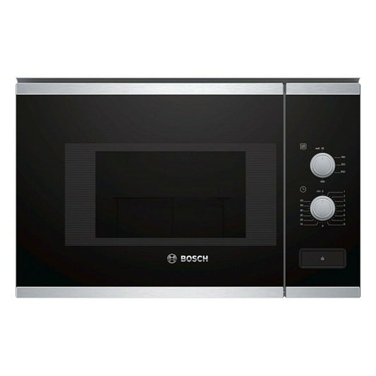 Built-in microwave BOSCH BFL520MS0 20 L 800W Black Black/Silver 800 W 20 L