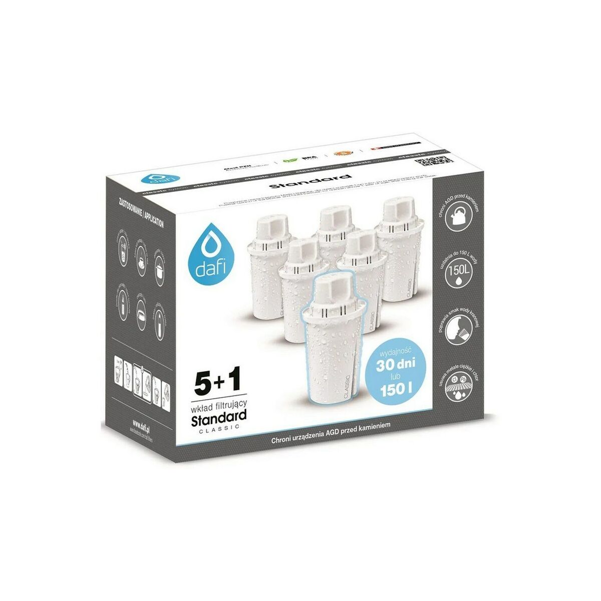 Water filter Dafi Classic (6 Units)