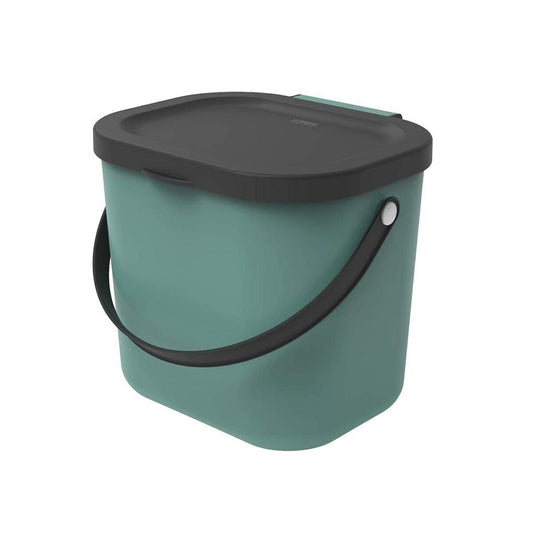 Container Rotho Albula Dark green 6 L Rectangular