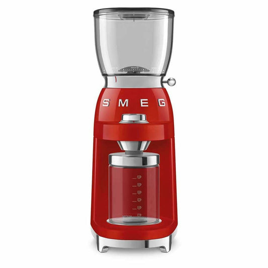 Electric Grinder Smeg CGF11RDEU Red Transparent 150 W 350 g