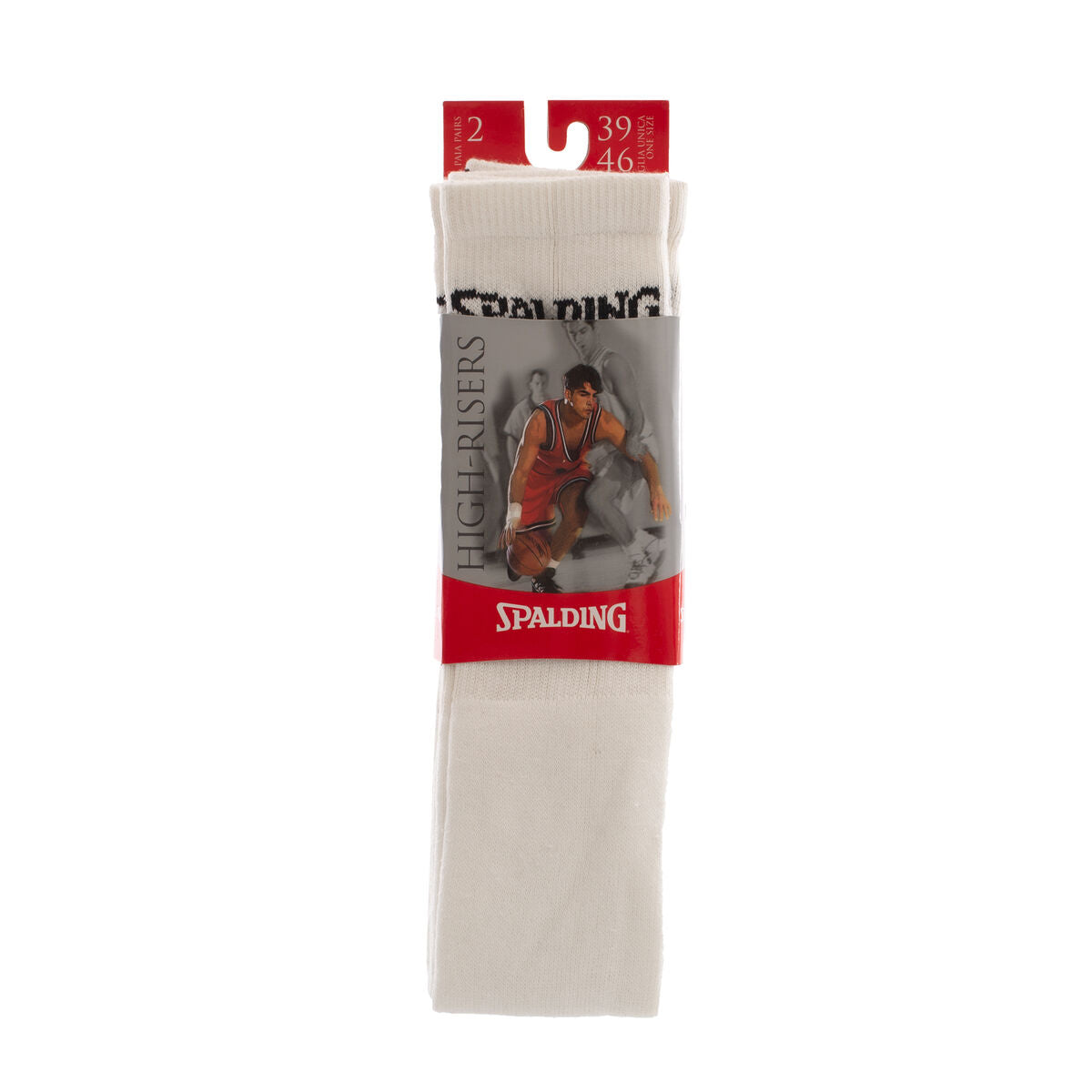 Socks Spalding C34017 CREW White