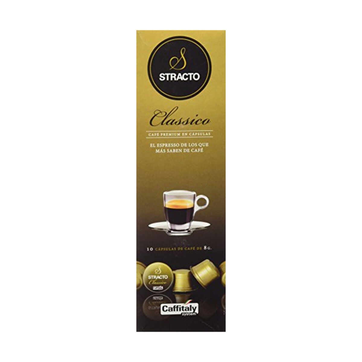 Coffee Capsules Stracto 80644 Classico (80 uds)