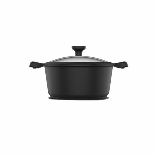 Casserole with lid Taurus KCK3020 Black Ø 20 cm 2,5 L