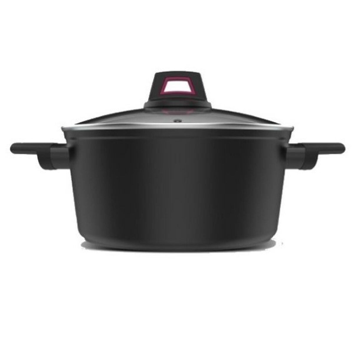 Casserole with Lid Taurus KCK4024 Black 4,5 L