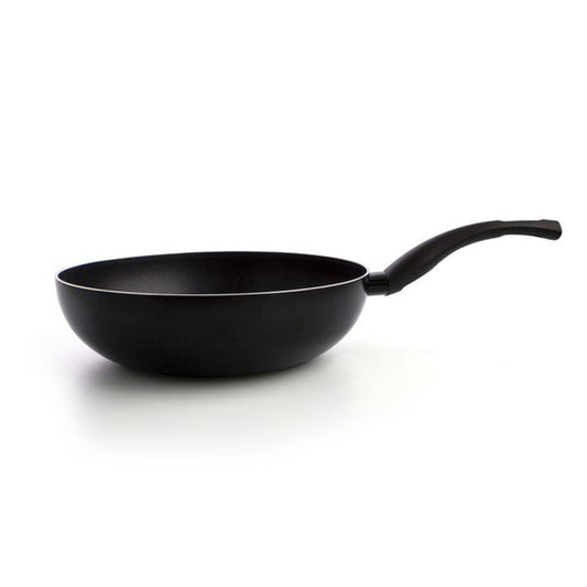 Wok Pan Quid Hydra Black Metal Bakelite