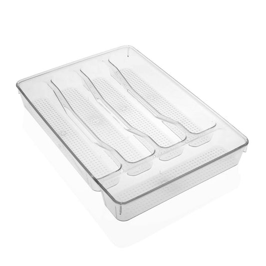 Cutlery Organiser Versa 23,5 x 5 x 33 cm Polyethylene