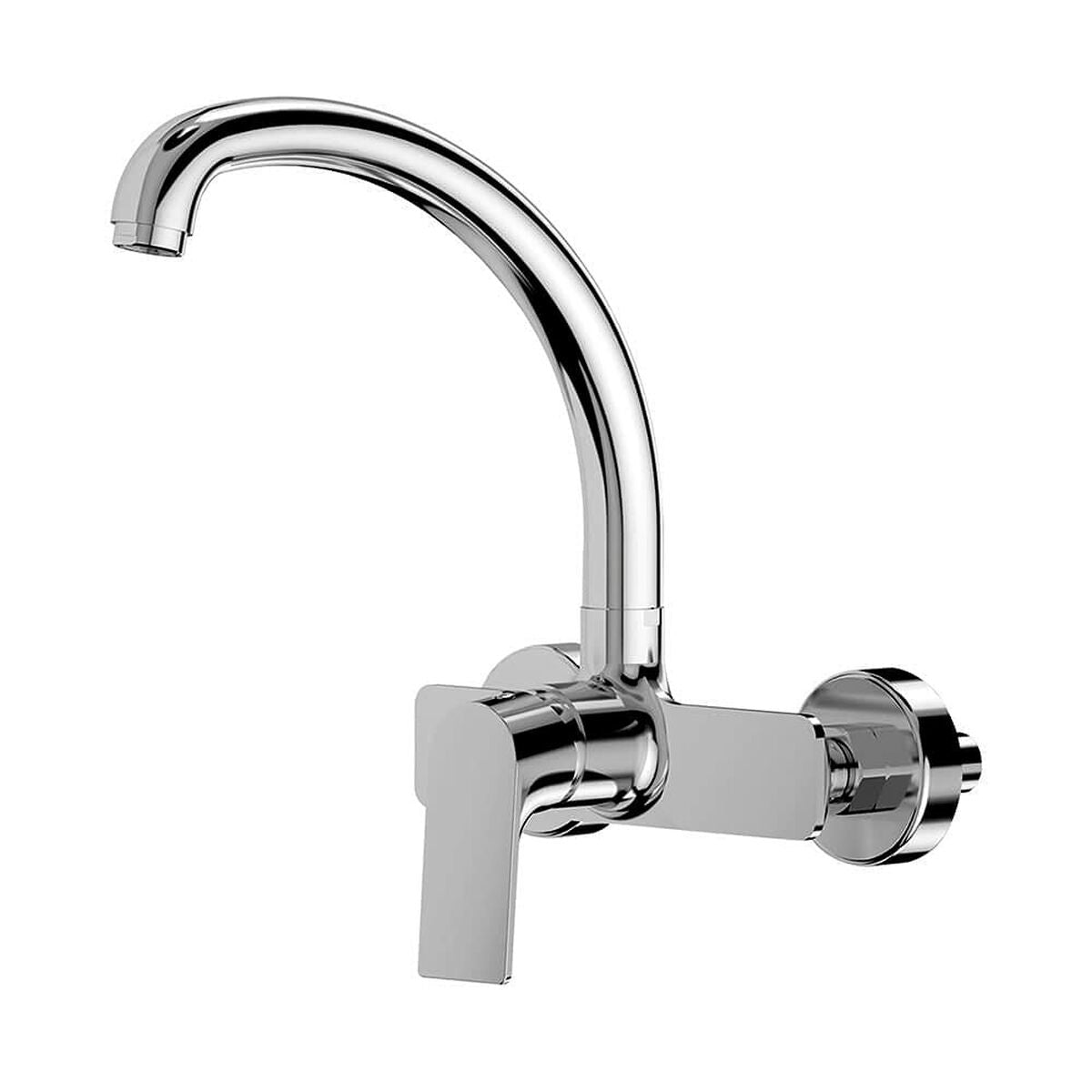 Mixer Tap EDM 01135 Cascais Silver Stainless steel Brass Zinc Sink