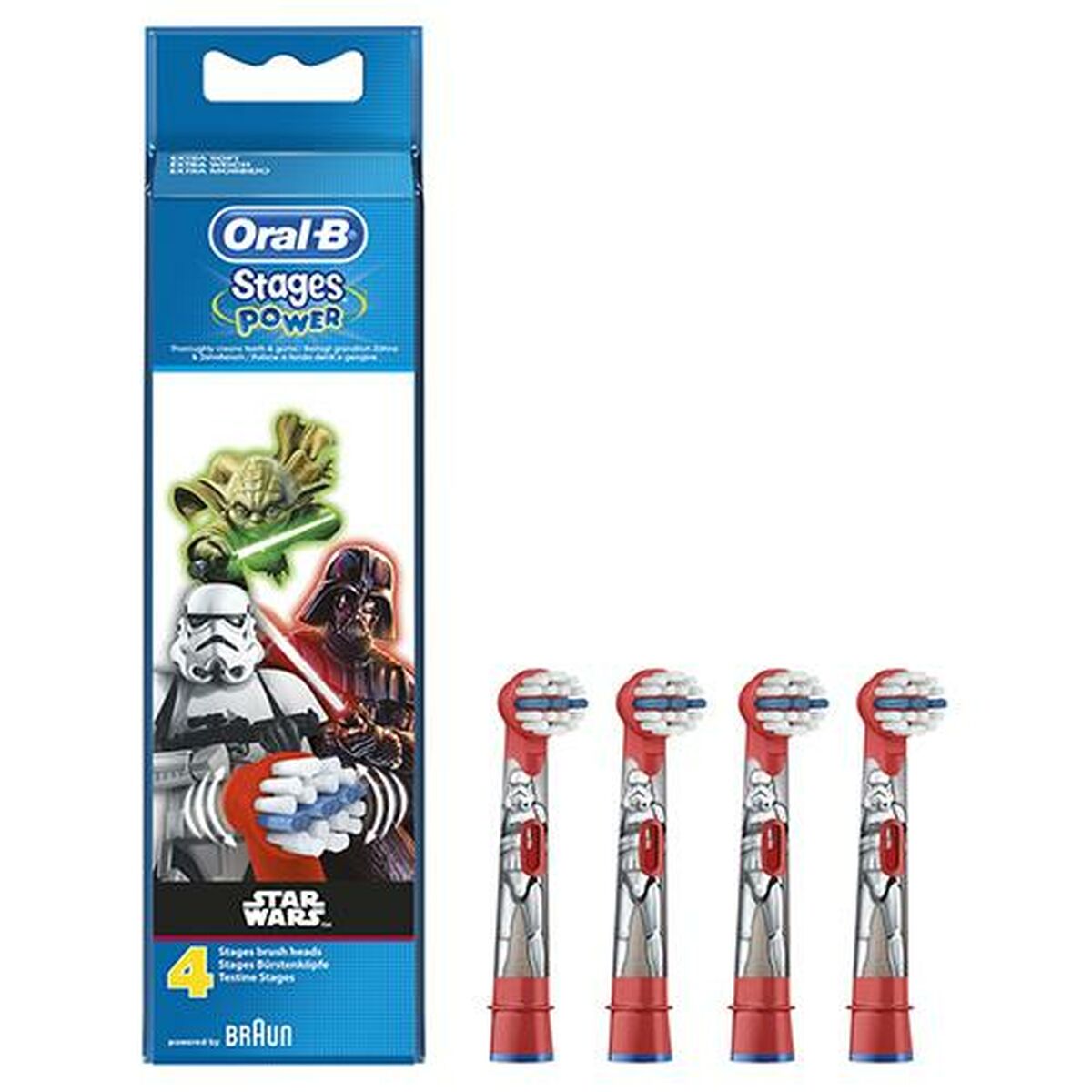 Spare for Electric Toothbrush Oral-B EB10 4 FFS STAR WARS byKim Oral-B