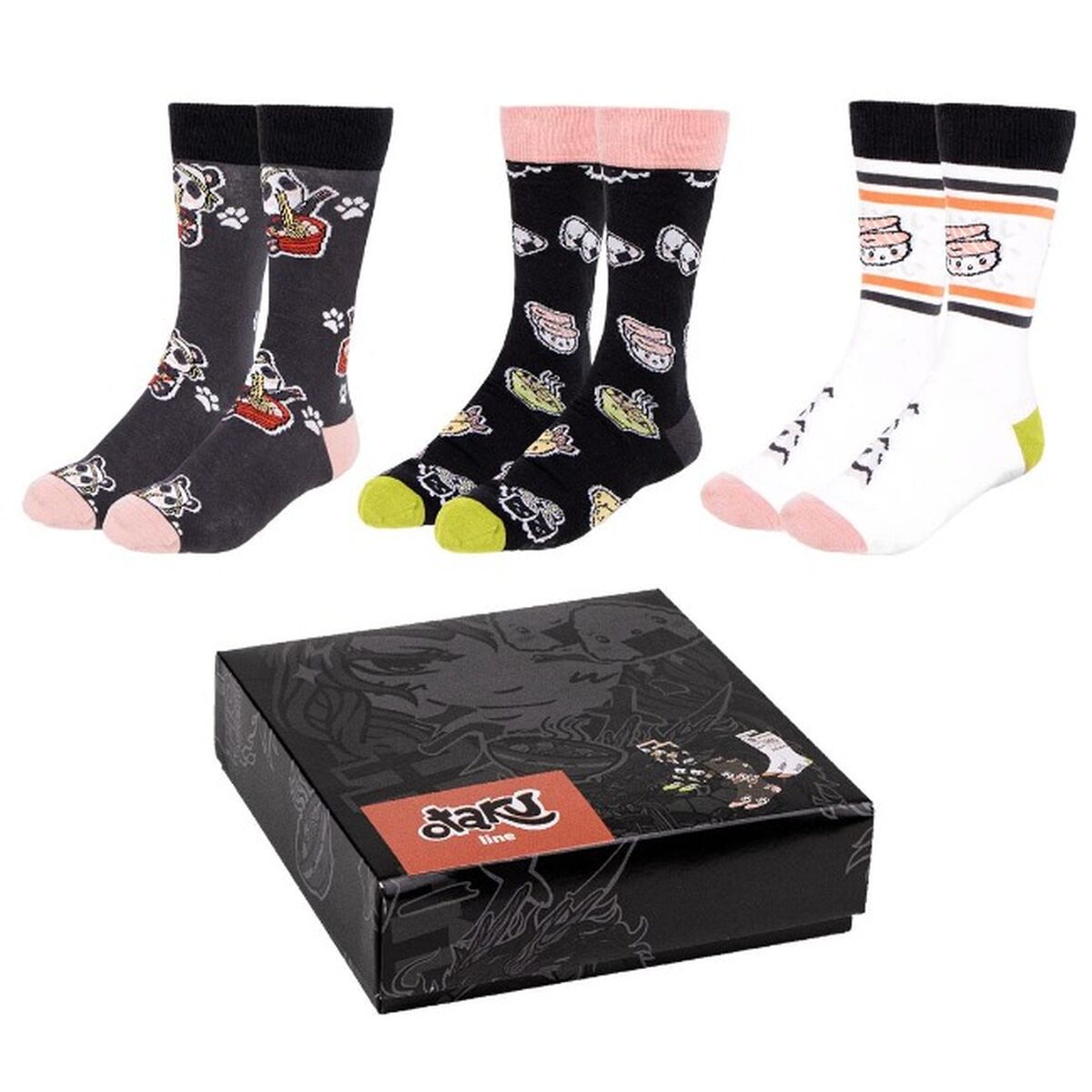 Socks Otaku 3 Pieces 40-46 byKim Otaku