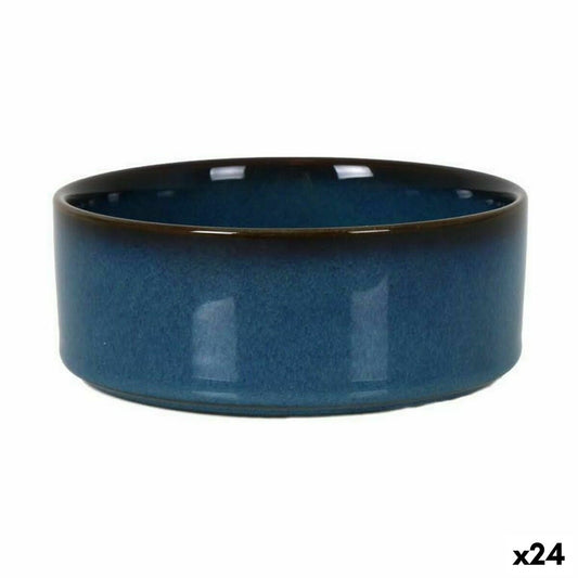 Bowl La Mediterránea Chester Blue 13 x 13 x 5 cm (24 Units)