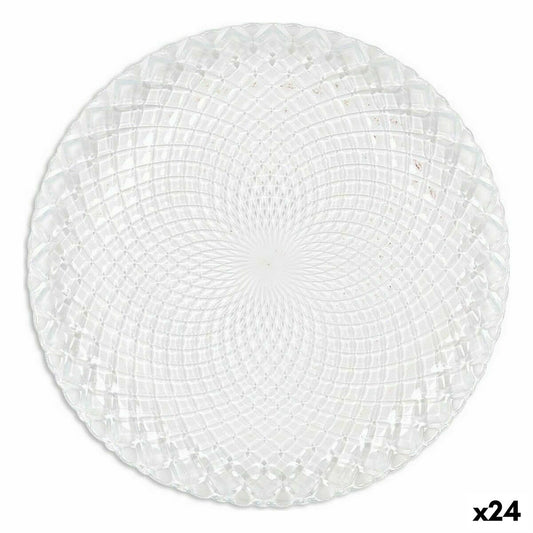 Dessert Dish La Mediterránea Diamond ø 19 x 1,7 cm (24 Units)