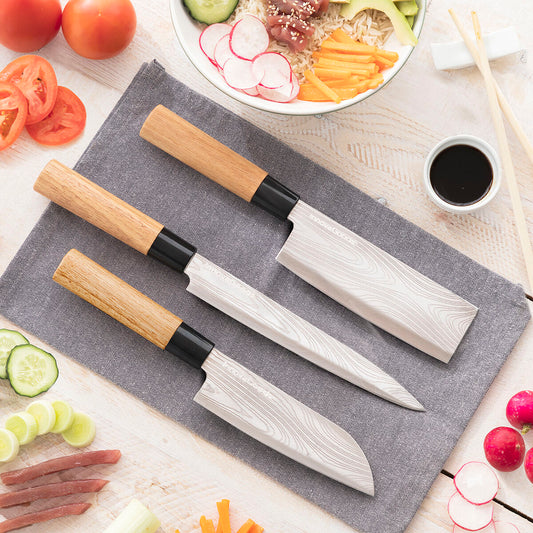 Set of Knives with Professional Carry Case Damas·Q InnovaGoods